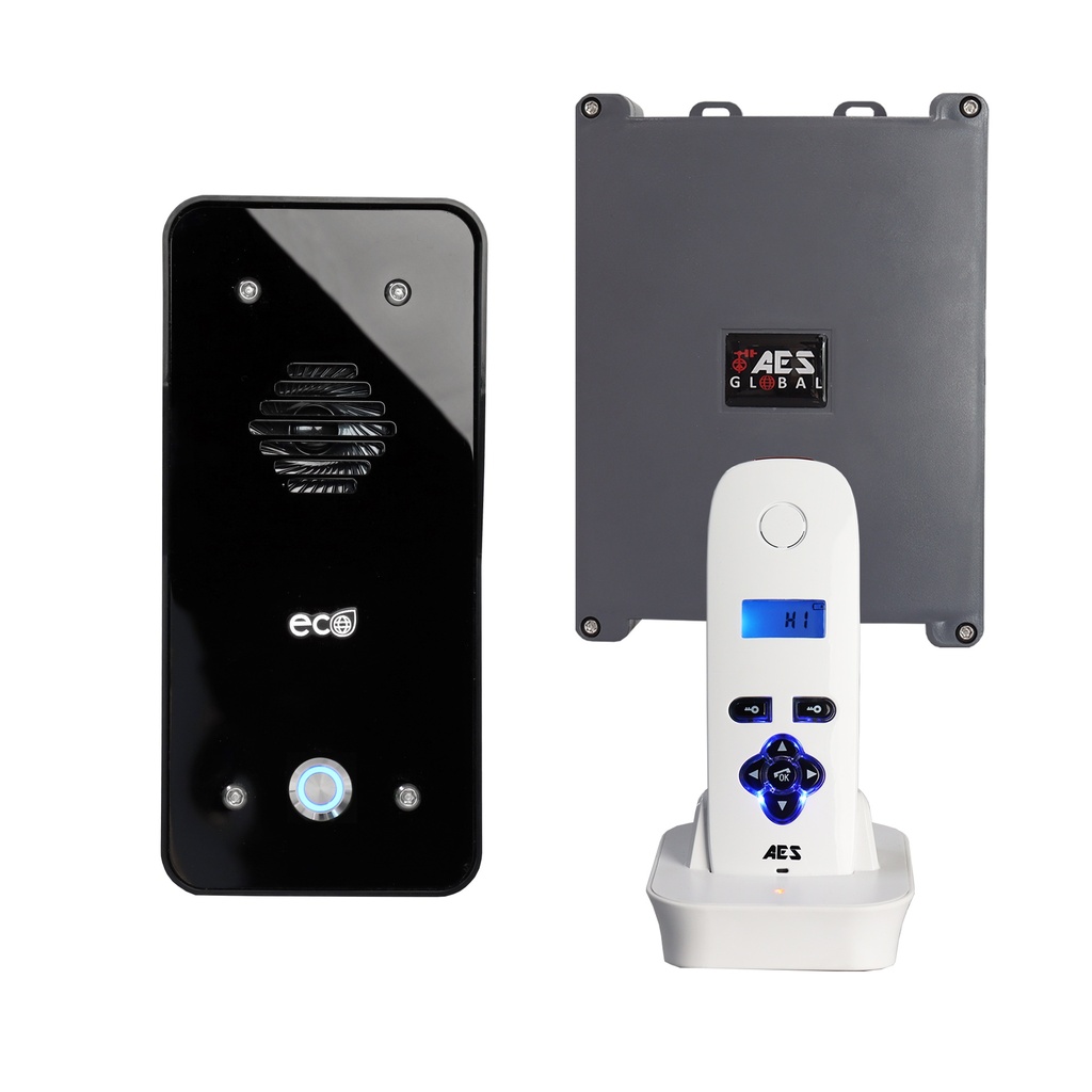 Intercom sans fil DECT avec combiné – ABS