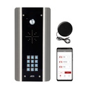 GSM intercom met in/uitbelfunctie en codepaneel RVS