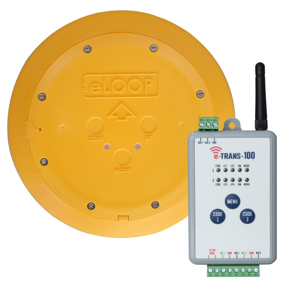 Détec. de véhicule sans fil+-détection T100