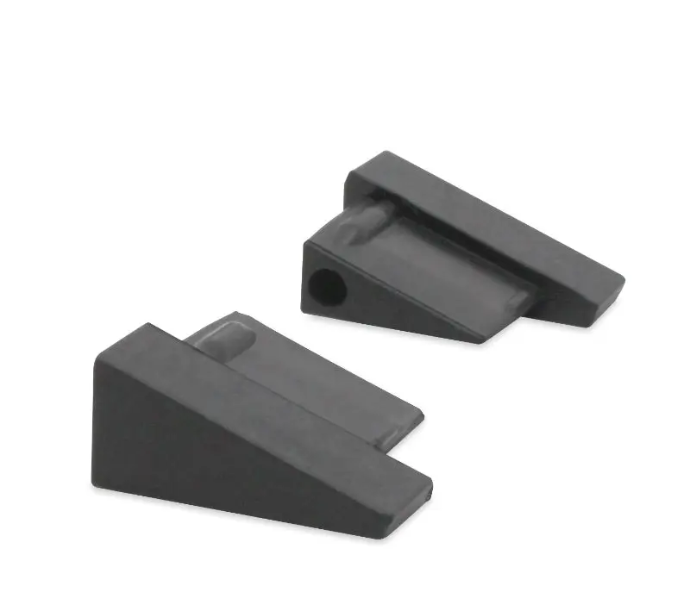  paar eindstops voor 20° gebogen alu rail 36mm