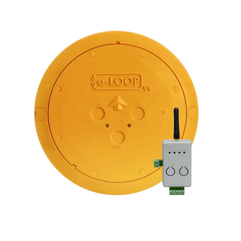 Draadloze voertuigdetectie met radar V4 +T50 