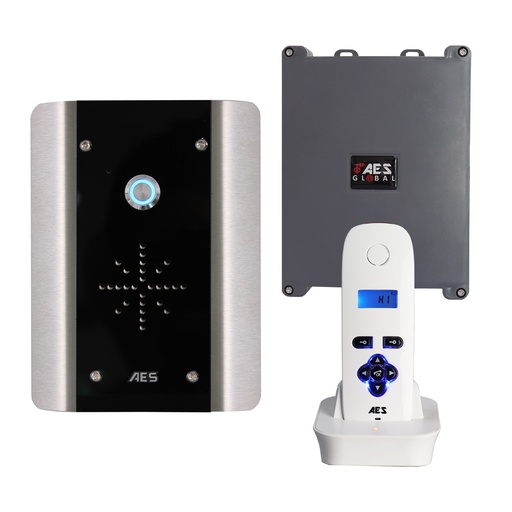 [A2005401] DECT draadloze intercom met handset RVS