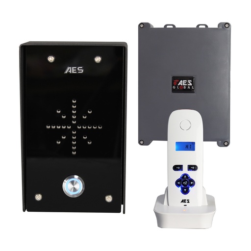 [A2005411] DECT draadloze intercom met handset zwart