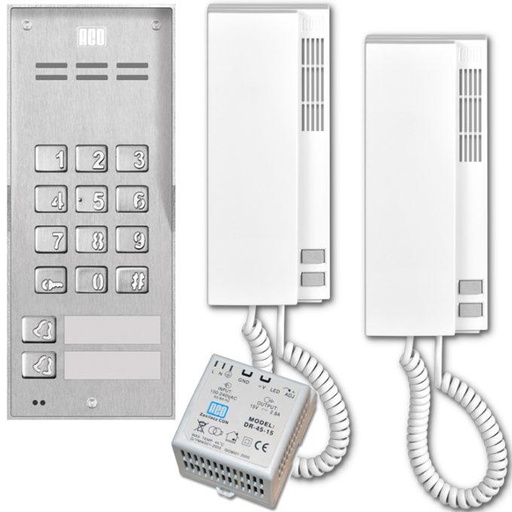 [A3001212] Audio Intercomkit code 2K Opbouw