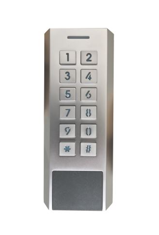 [F4100061] Clavier à code/lecteur de badge-1 relais-Wiegand