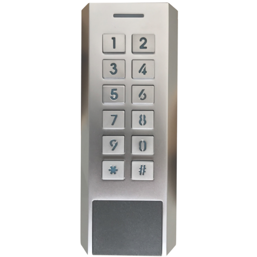 [F4100062] Clavier à code/lecteur de badge-2 relais