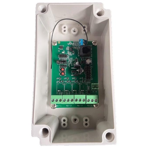 [F4110012] WIERA-4W Récepteur wiegand 4can., 433MHz, 12-24V