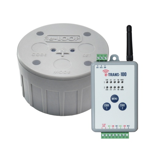 [A9053337] ELOOIG-RAD-KT Wireless vehicle detector e-Loop INGROUND PRES, kit T100