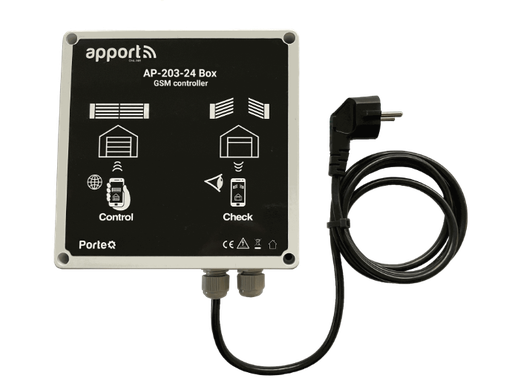 [TR001219/P] AP203-24  Boîtier IP65 avec contrôleur AP224 et 2 relais suppl.