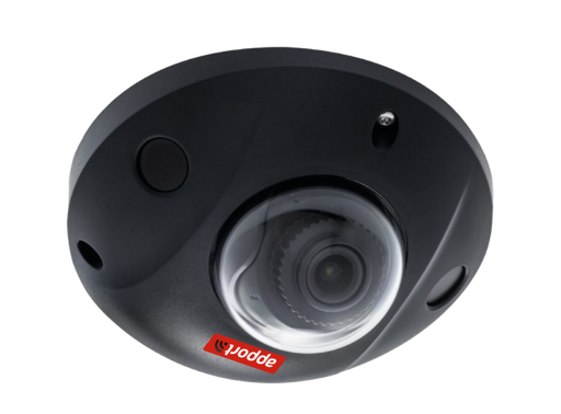[A3000069] IPCB44611A Mini-dome IP camera; 2,8mm; 4MPx; black