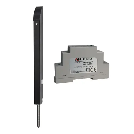 [A2000051] Tomalok Serrure Motorisée – Noir – incl. Alimentation 24V