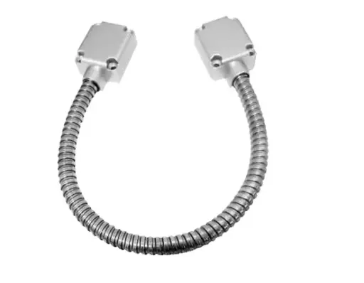 [F4100151] Passe-câble de porte - Inox - Ø14/11 mm - 40 cm