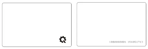 [F4100161C] Carte de proximité EM pour lecteur RFID